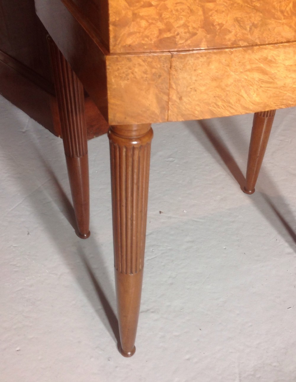 PAIR OF FRENCH ART DECO BEDSIDE CABINETS View V