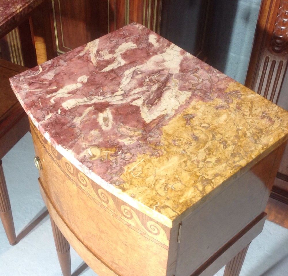 PAIR OF FRENCH ART DECO BEDSIDE CABINETS View VI