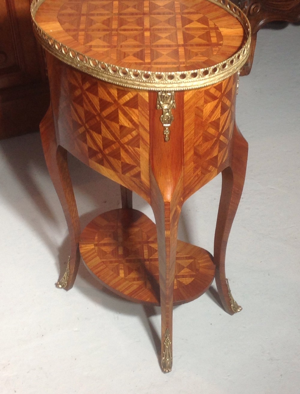 ANTIQUE FRENCH PARQUETRY CABINET View VI