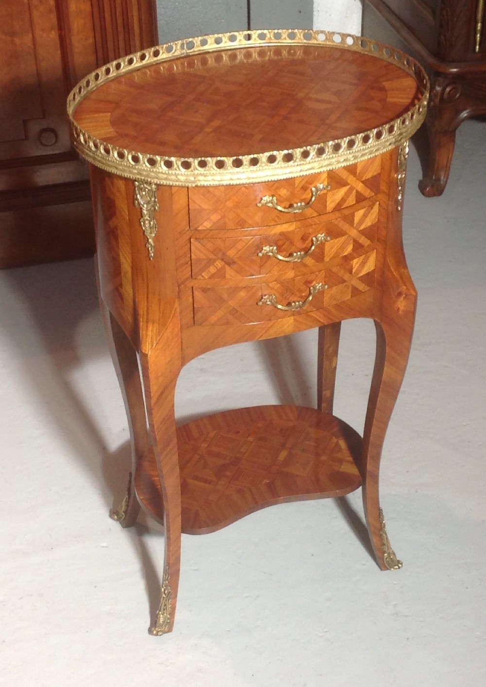 ANTIQUE FRENCH PARQUETRY CABINET View IX