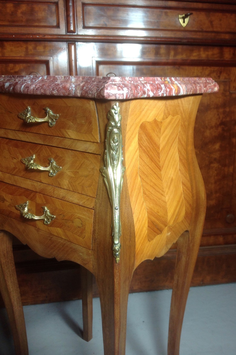 PAIR OF FRENCH MARQUETRY CABINETS View III