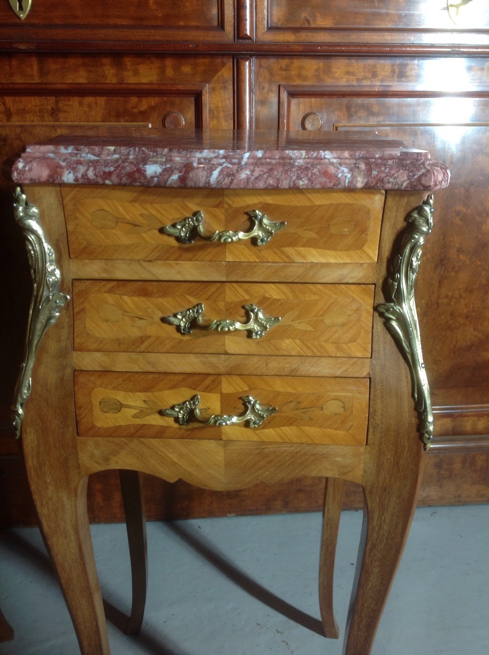 PAIR OF FRENCH MARQUETRY CABINETS View VI