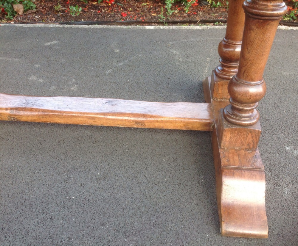 SOLID OAK FRENCH DINING TABLE View VII