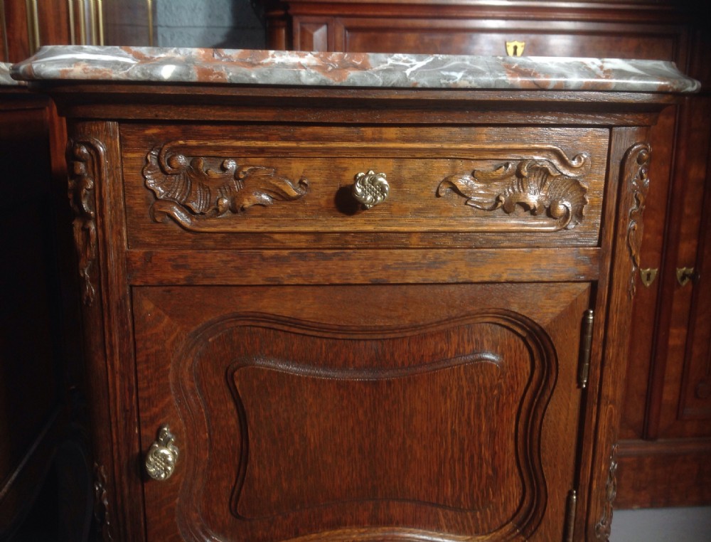 PAIR OF FRENCH OAK CABINETS View II
