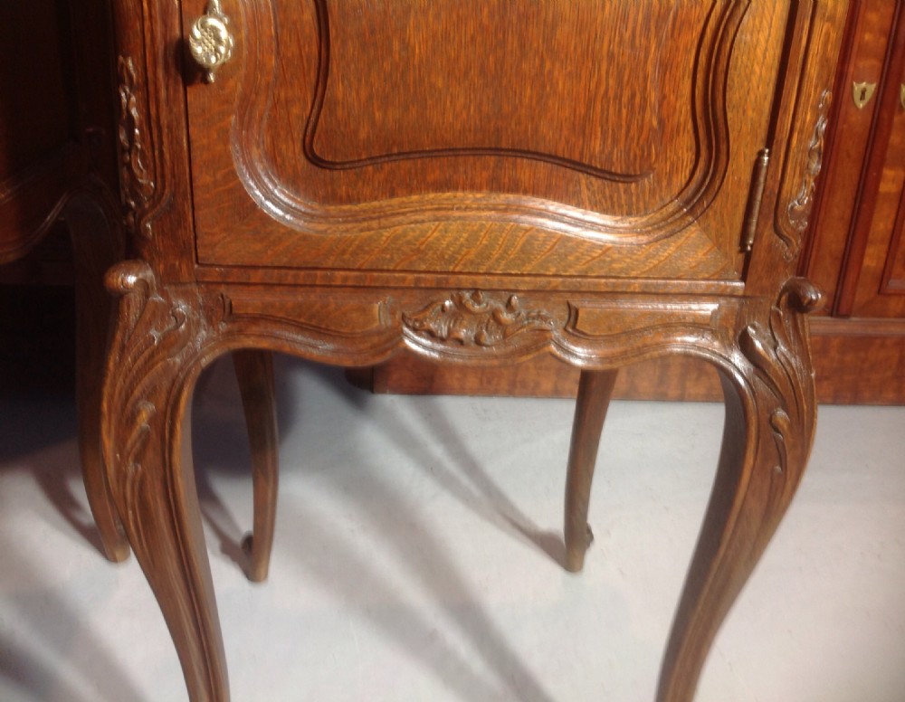 PAIR OF FRENCH OAK CABINETS View III