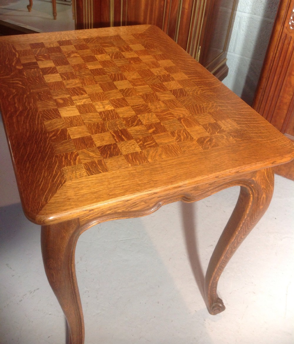 FRENCH OAK OCCASIONAL TABLE View V
