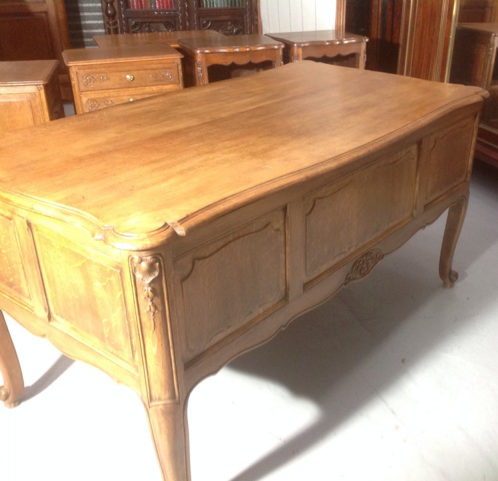 CARVED OAK FRENCH DESK View VII