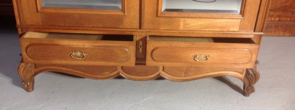 CARVED OAK FRENCH ARMOIRE View IV