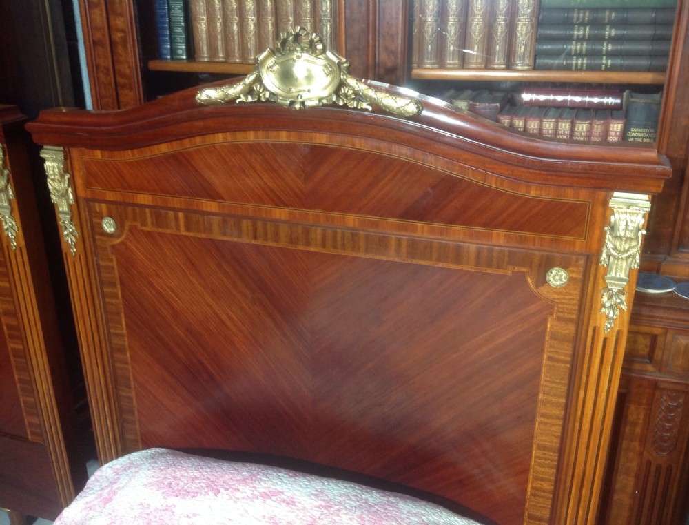 STUNNING PAIR OF INLAID FRENCH BEDS View IV