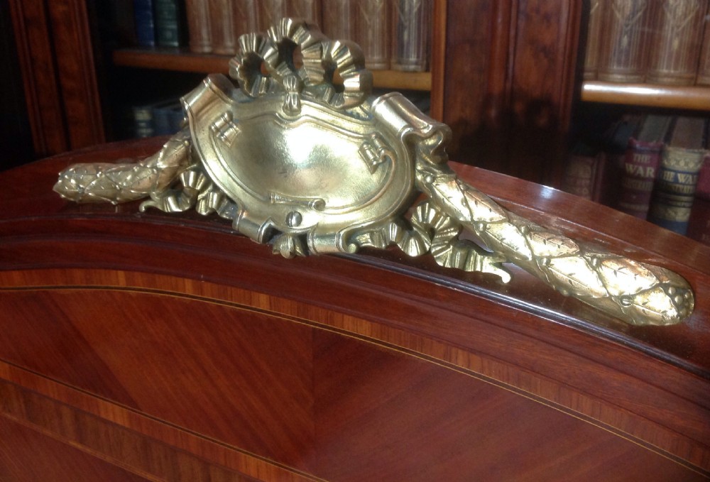 STUNNING PAIR OF INLAID FRENCH BEDS View V
