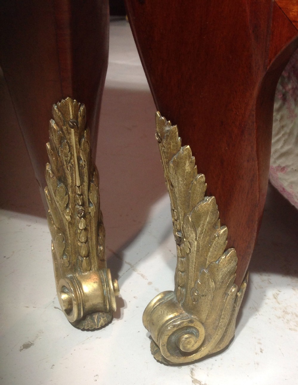 STUNNING PAIR OF INLAID FRENCH BEDS View VI