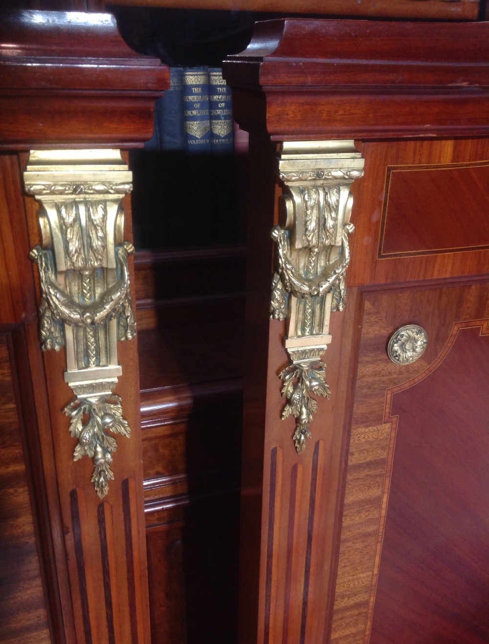 STUNNING PAIR OF INLAID FRENCH BEDS View VII