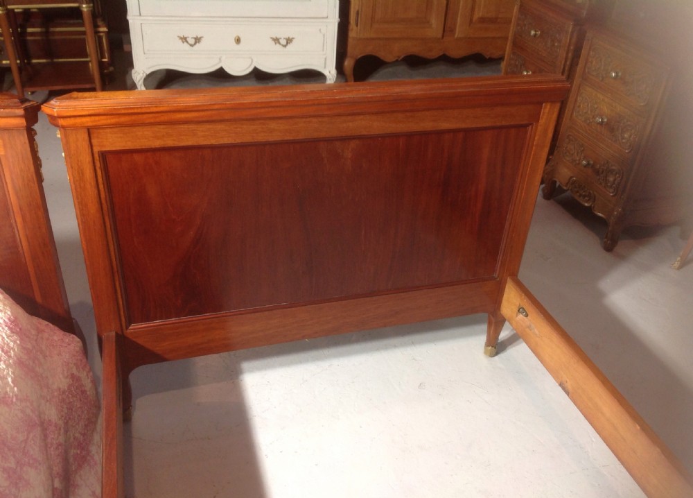 STUNNING PAIR OF INLAID FRENCH BEDS View VIII