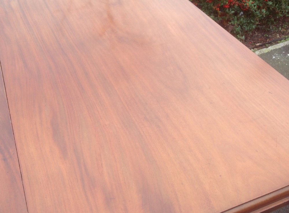 LARGE WALNUT WIND OUT DINING TABLE View II