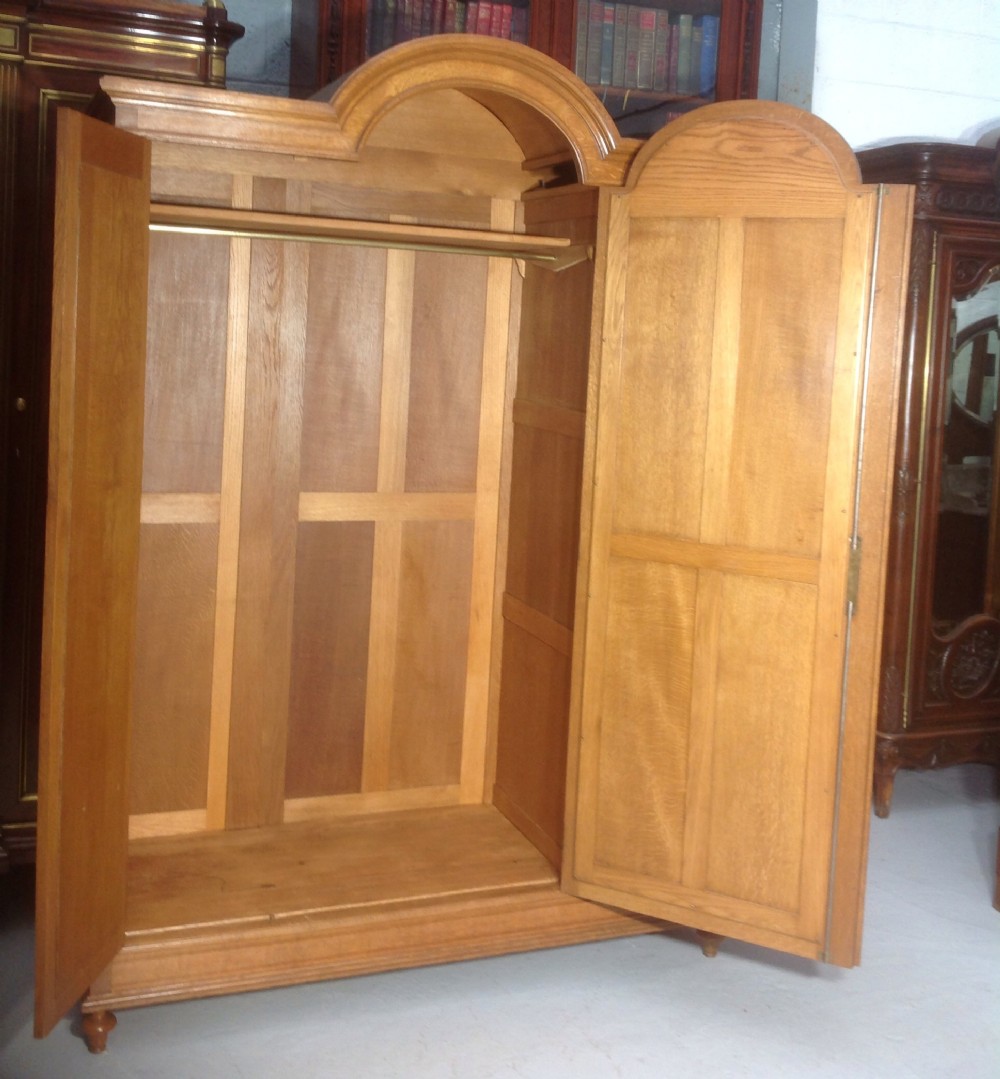CARVED OAK FRENCH ARMOIRE View VII