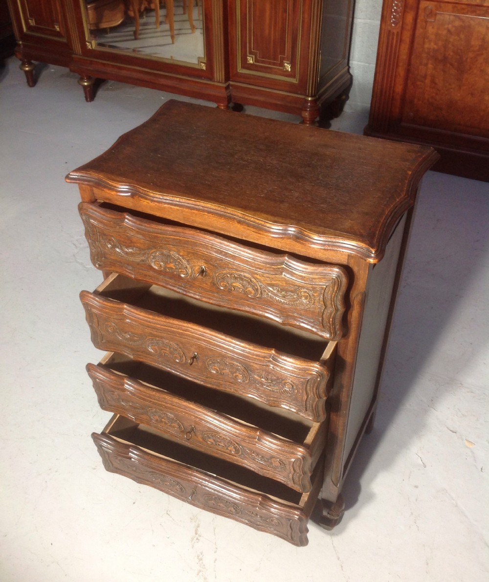 CARVED OAK FRENCH CHEST View VII
