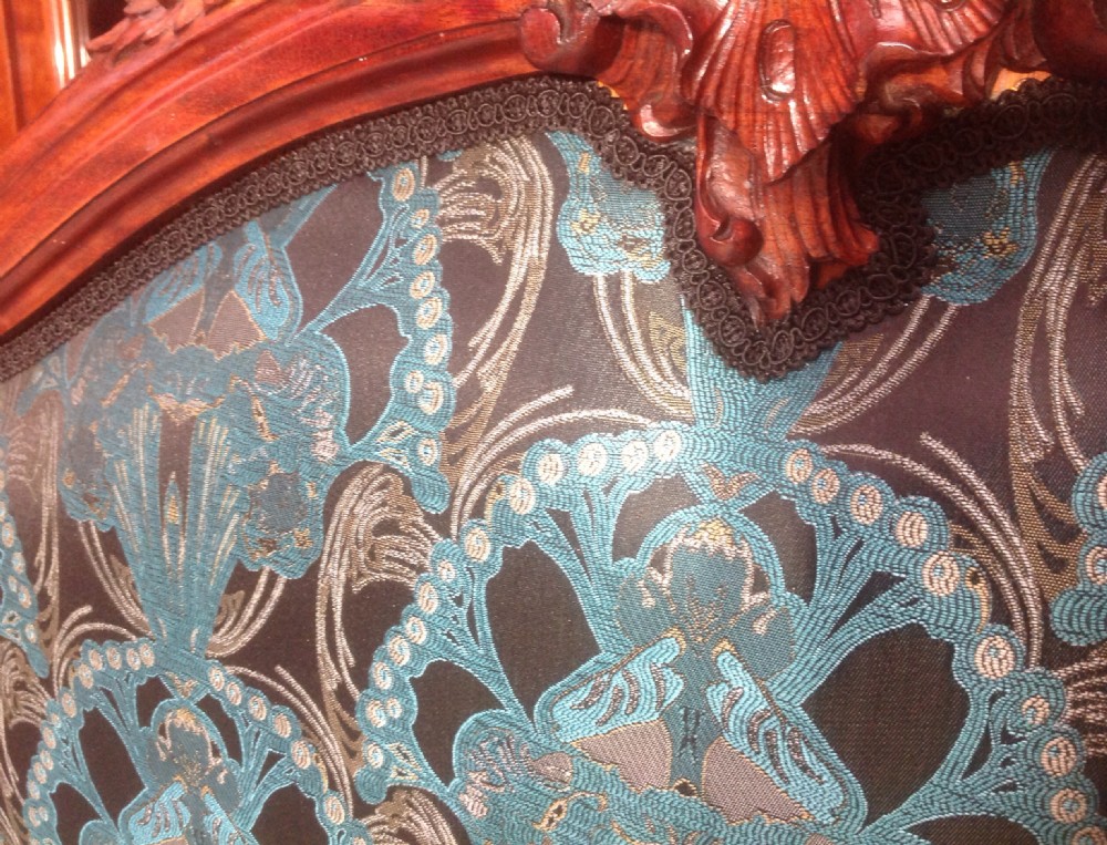 PAIR OF MAHOGANY FRENCH BEDS View III