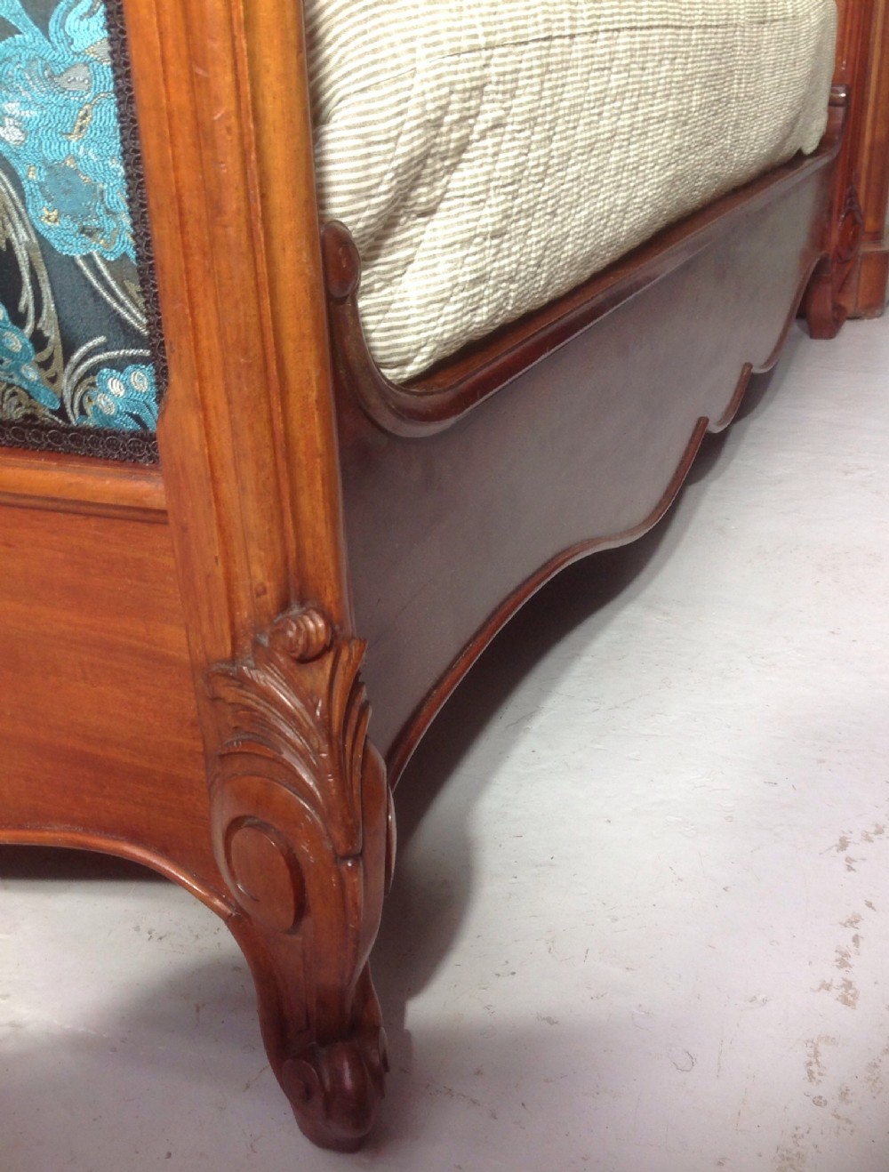 PAIR OF MAHOGANY FRENCH BEDS View VI