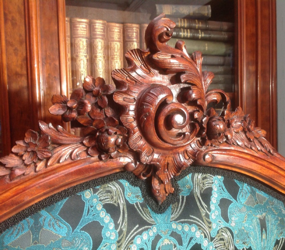 PAIR OF MAHOGANY FRENCH BEDS View IX