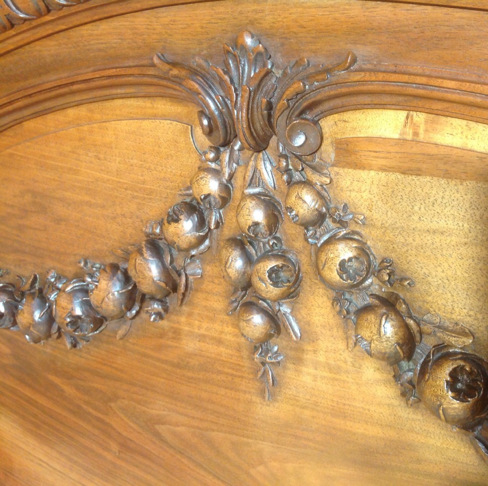 STUNNING FRENCH SUPERKING SIZE BED BY MAISON LALANDE PARIS View VIII