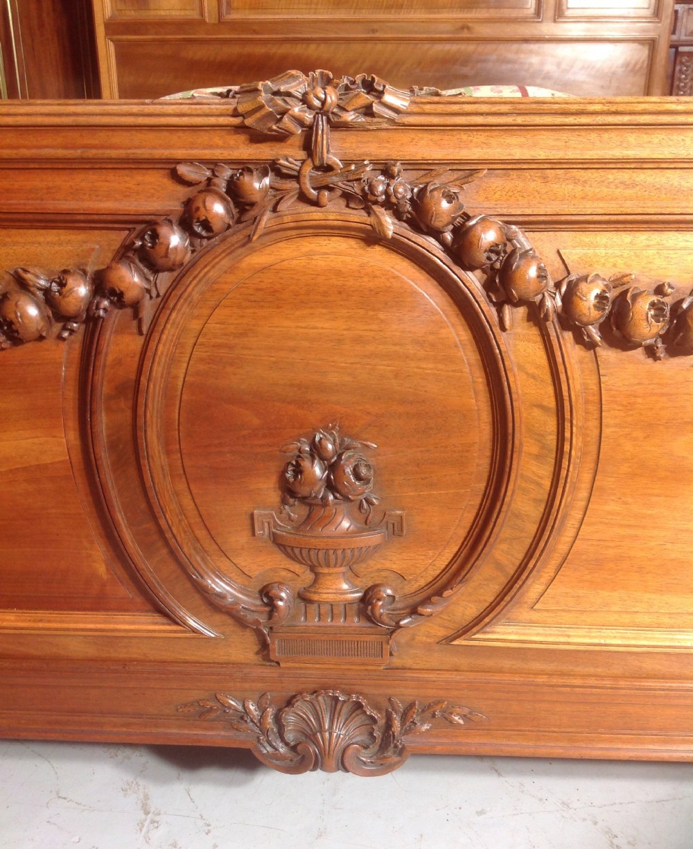 STUNNING FRENCH SUPERKING SIZE BED BY MAISON LALANDE PARIS View II