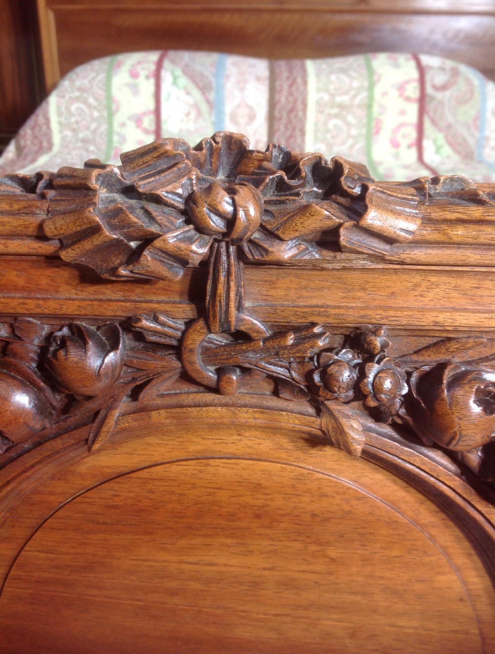 STUNNING FRENCH SUPERKING SIZE BED BY MAISON LALANDE PARIS View III