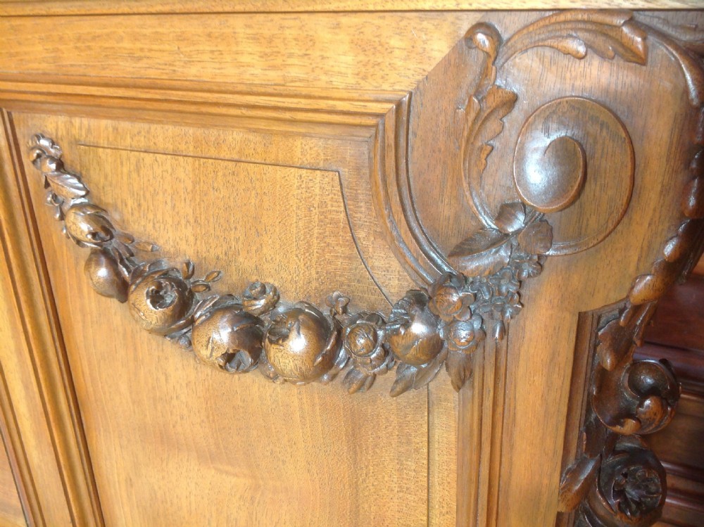 STUNNING FRENCH SUPERKING SIZE BED BY MAISON LALANDE PARIS View IX