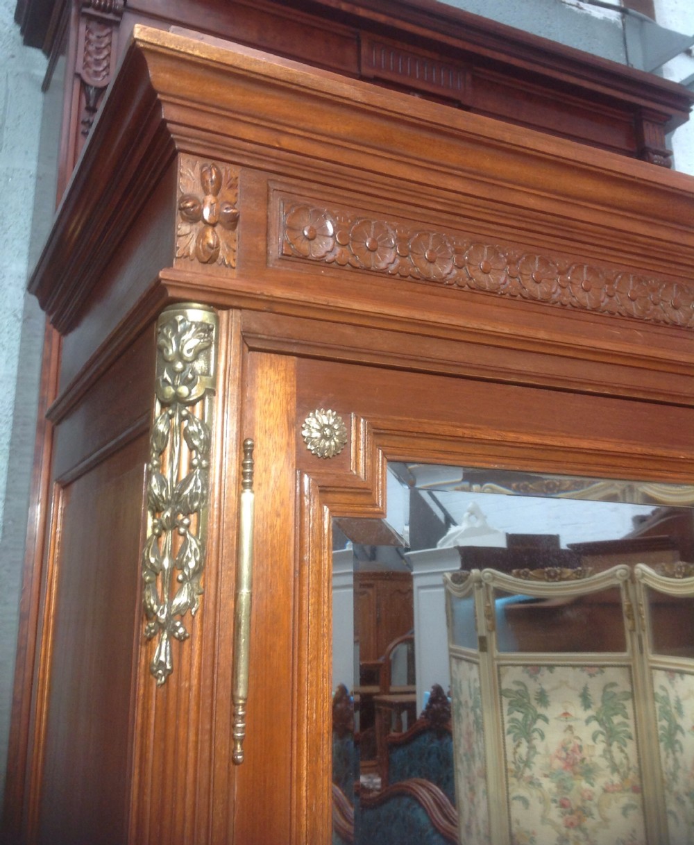 WALNUT FRENCH ARMOIRE View II