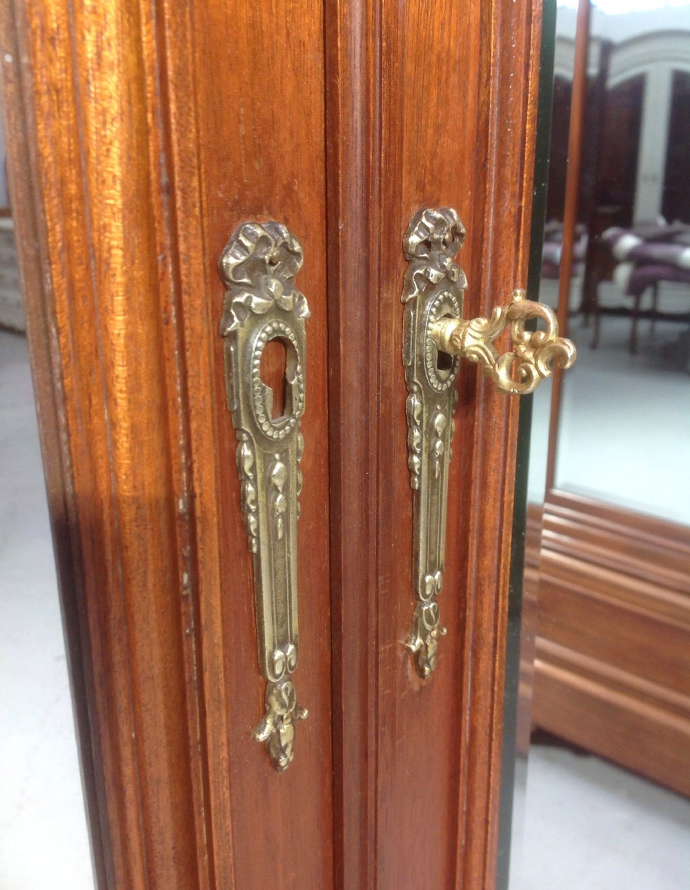 WALNUT FRENCH ARMOIRE View V