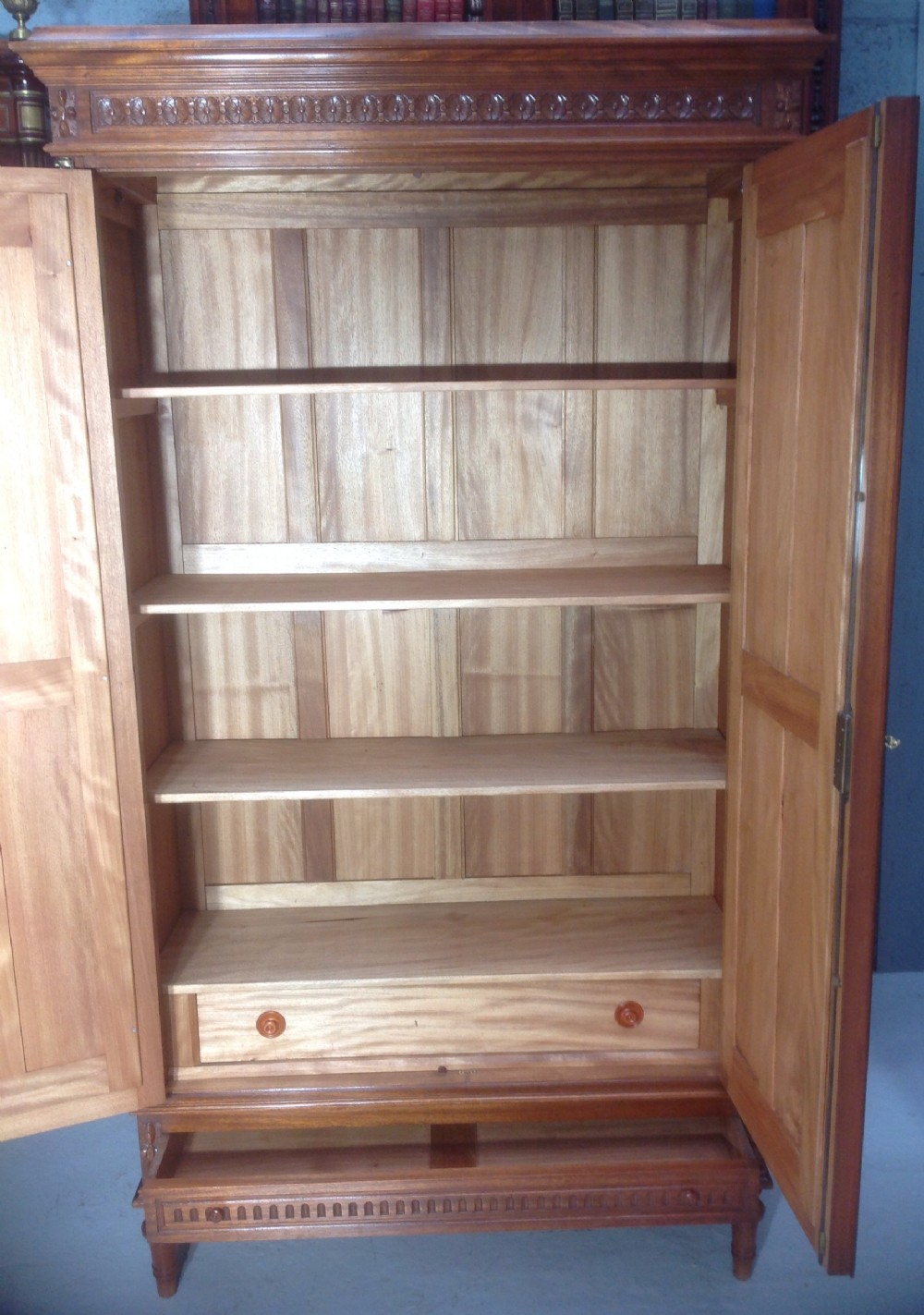 WALNUT FRENCH ARMOIRE View VI
