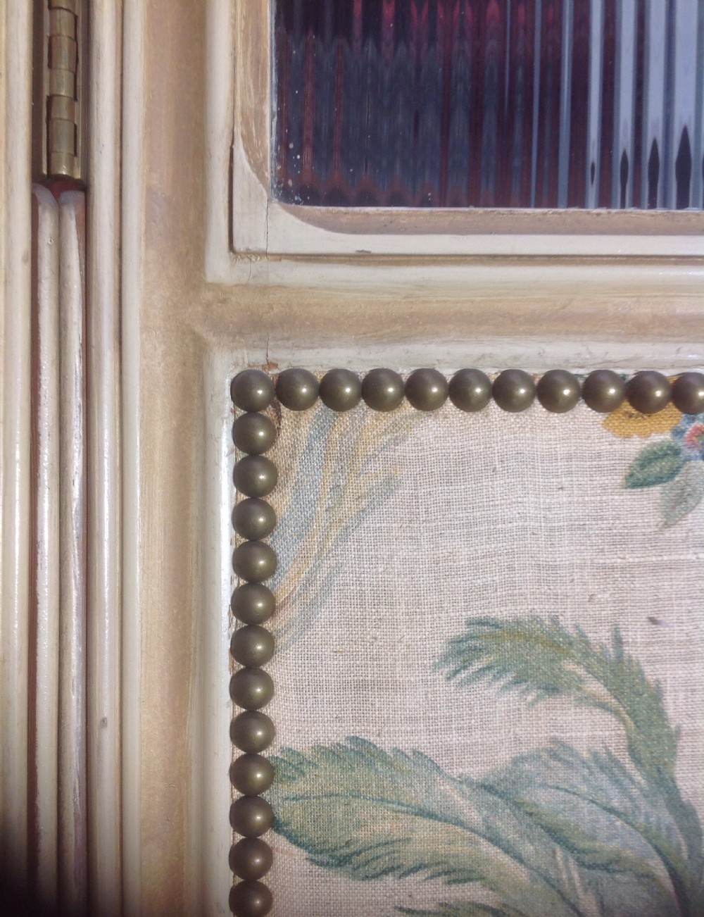 FRENCH PAINTED FOLDING SCREEN View VIII