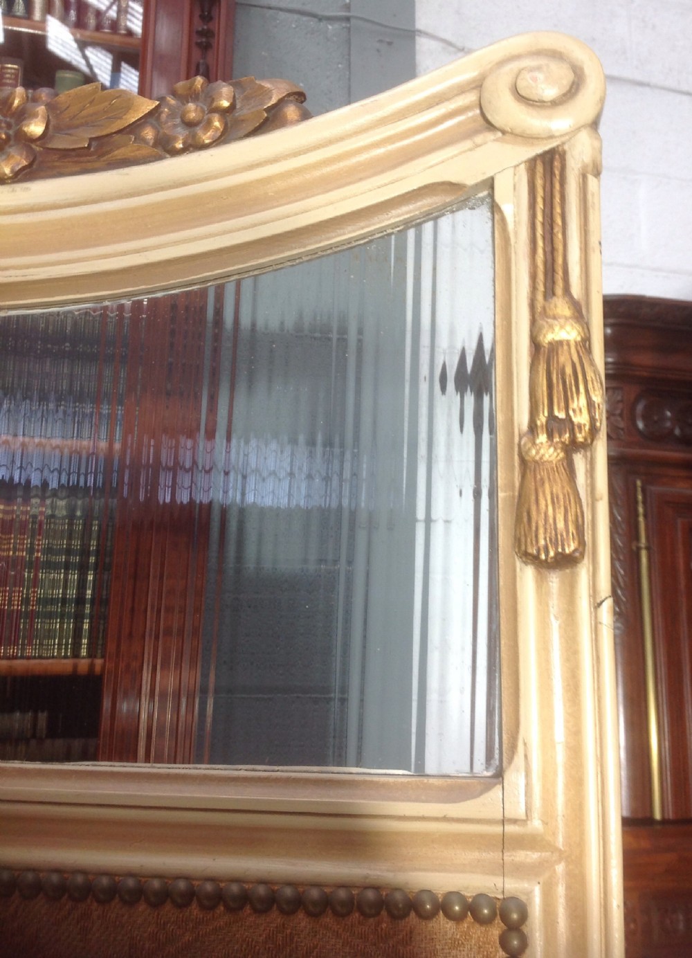FRENCH PAINTED FOLDING SCREEN View XII