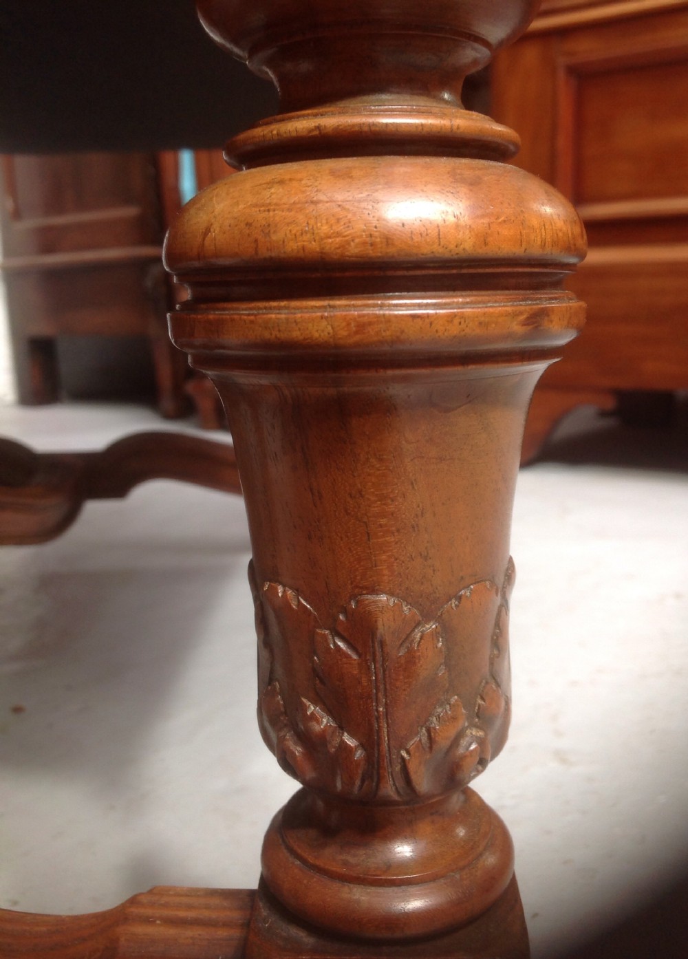 PAIR OF FRENCH WALNUT ARMCHAIRS View IX