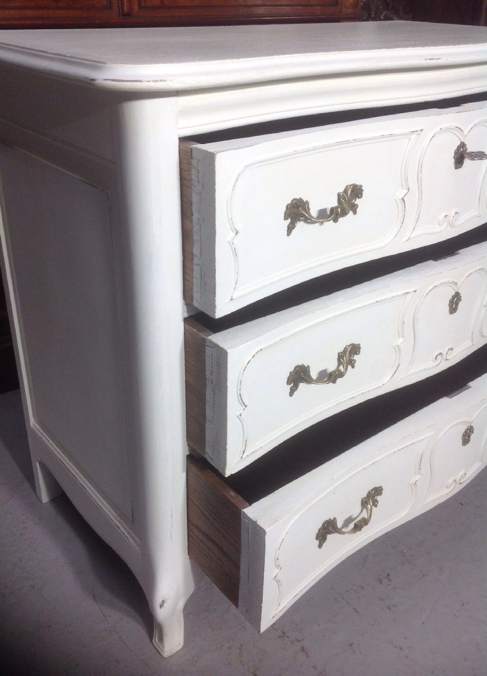 PAINTED FRENCH OAK CHEST OF DRAWERS View VI