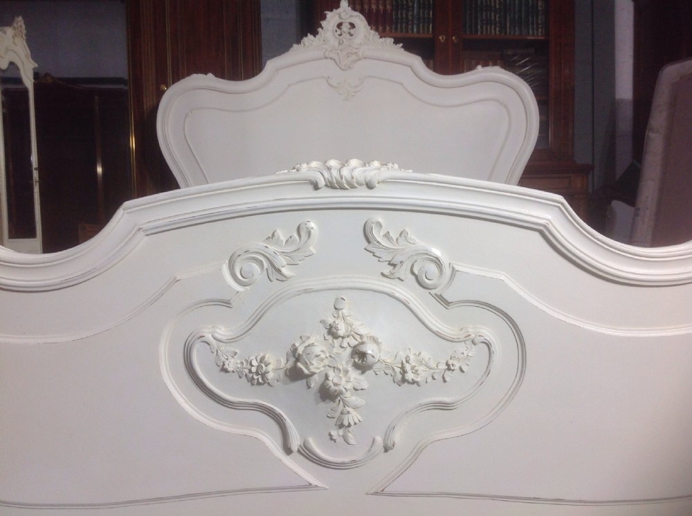 PAINTED FRENCH BED View IV