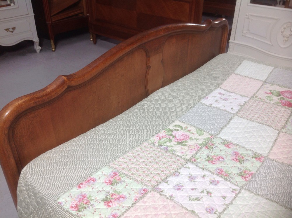 KINGSIZE OAK FRENCH BED View VI