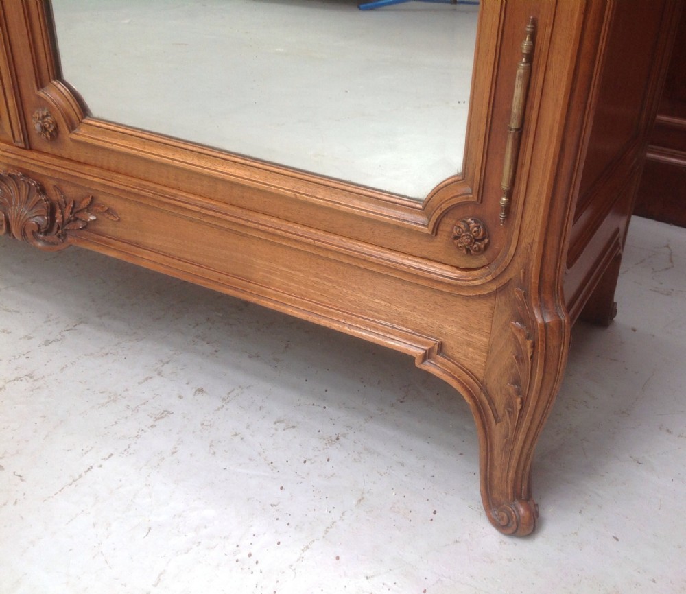 WALNUT FRENCH ARMOIRE BY MAISON LALANDE PARIS. View VIII