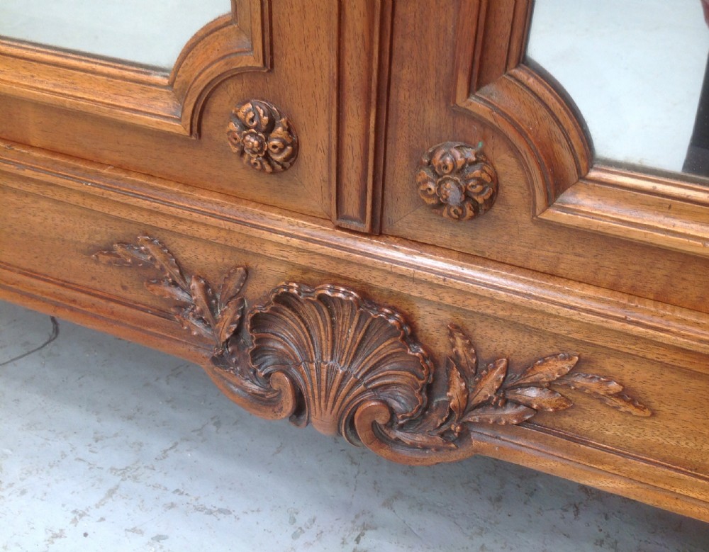 WALNUT FRENCH ARMOIRE BY MAISON LALANDE PARIS. View IX