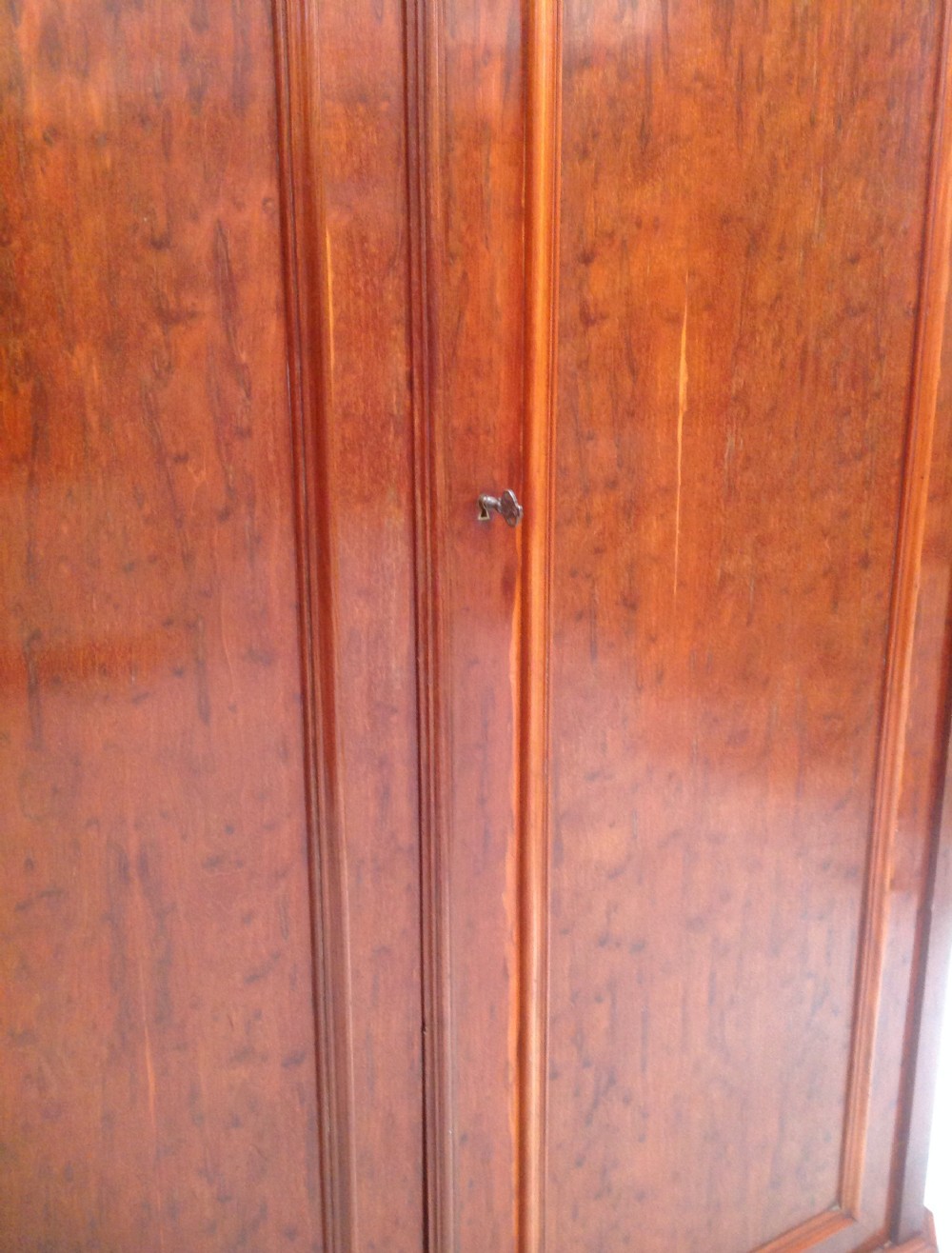 PLUM PUDDING MAHOGANY FRENCH ARMOIRE View IV