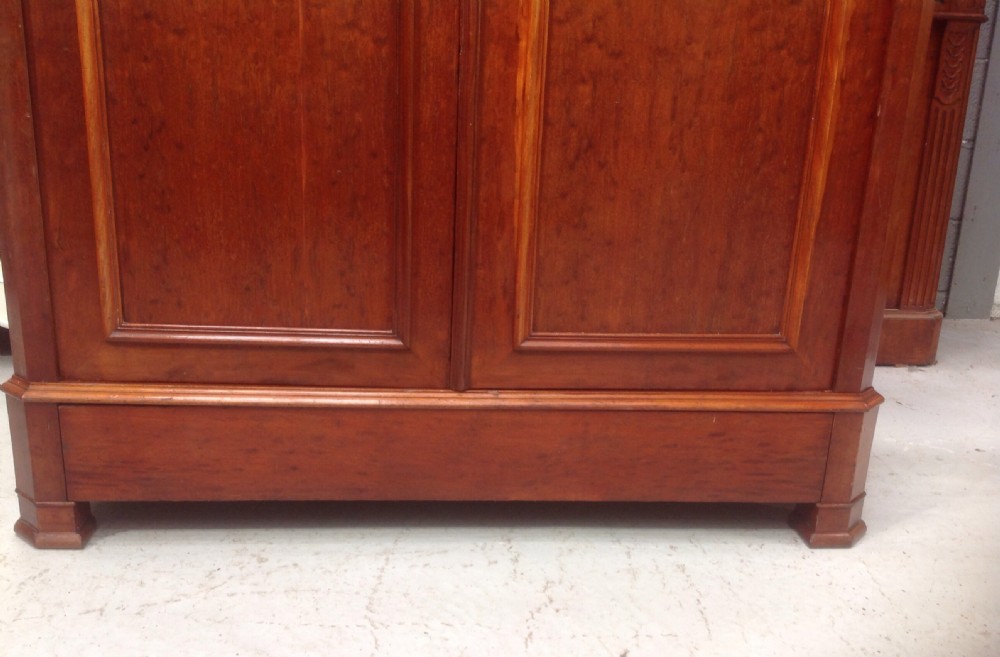 PLUM PUDDING MAHOGANY FRENCH ARMOIRE View V