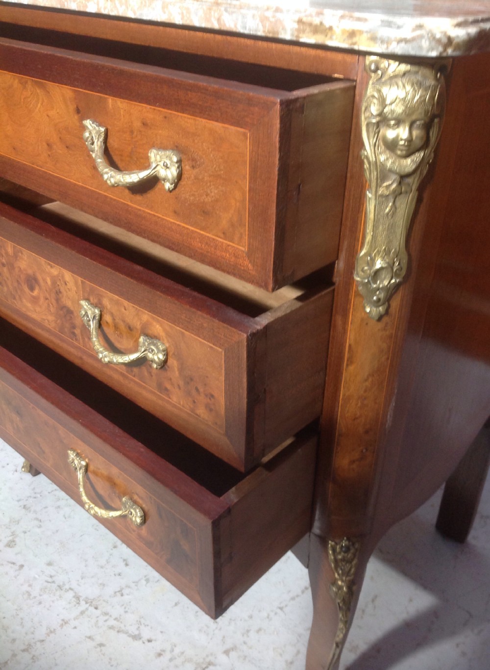 INLAID FRENCH COMMODE View IV