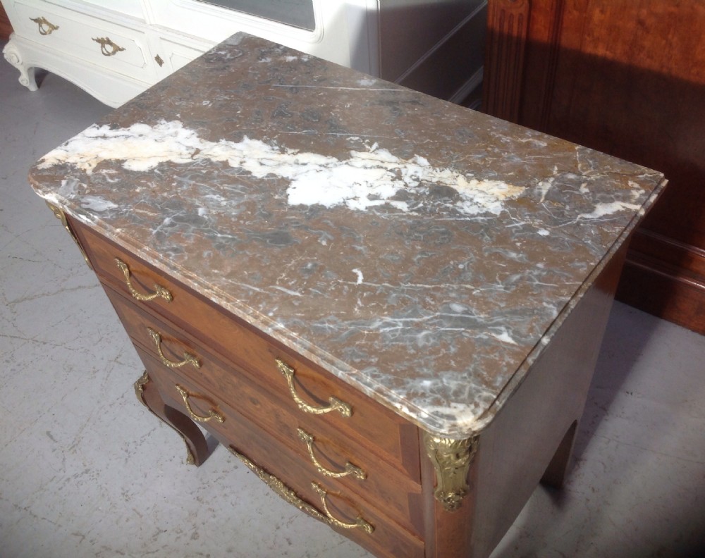 INLAID FRENCH COMMODE View V