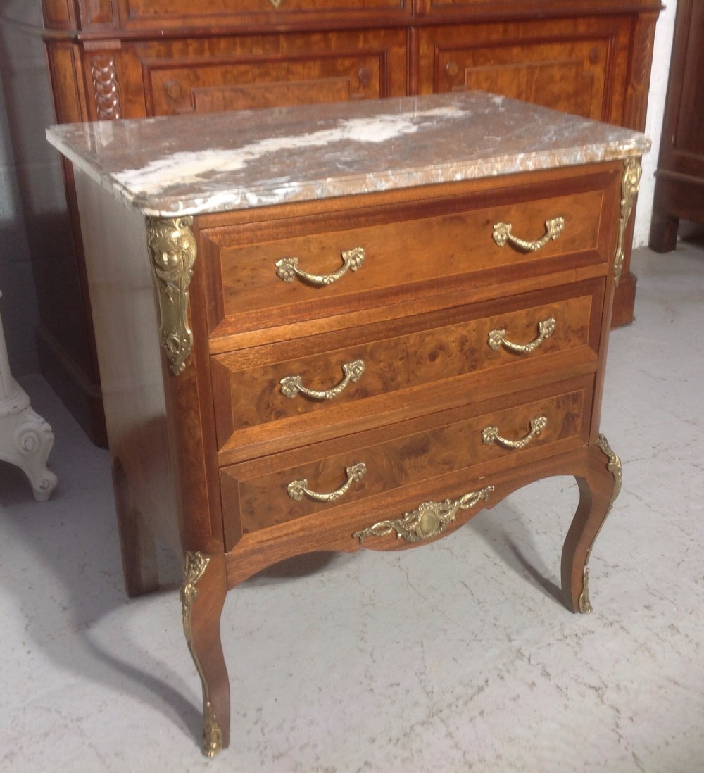 INLAID FRENCH COMMODE View VI