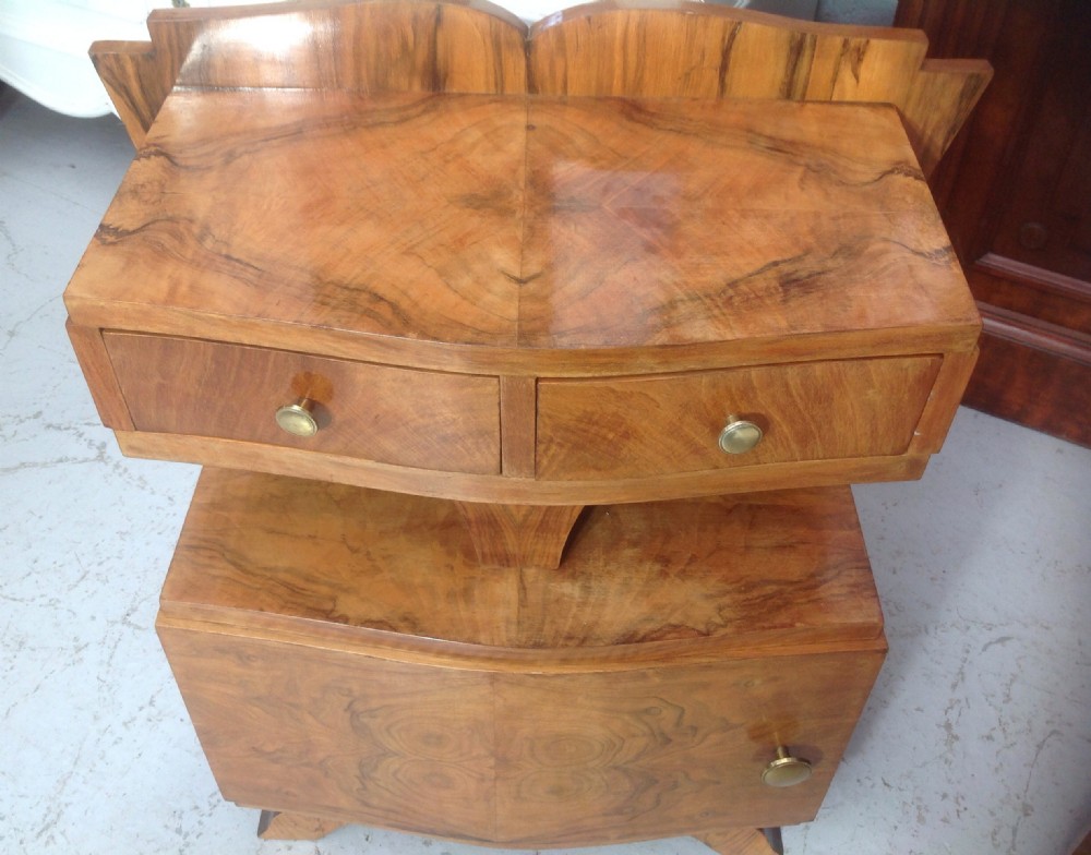 PAIR OF FRENCH ART DECO BEDSIDE CABINETS View V