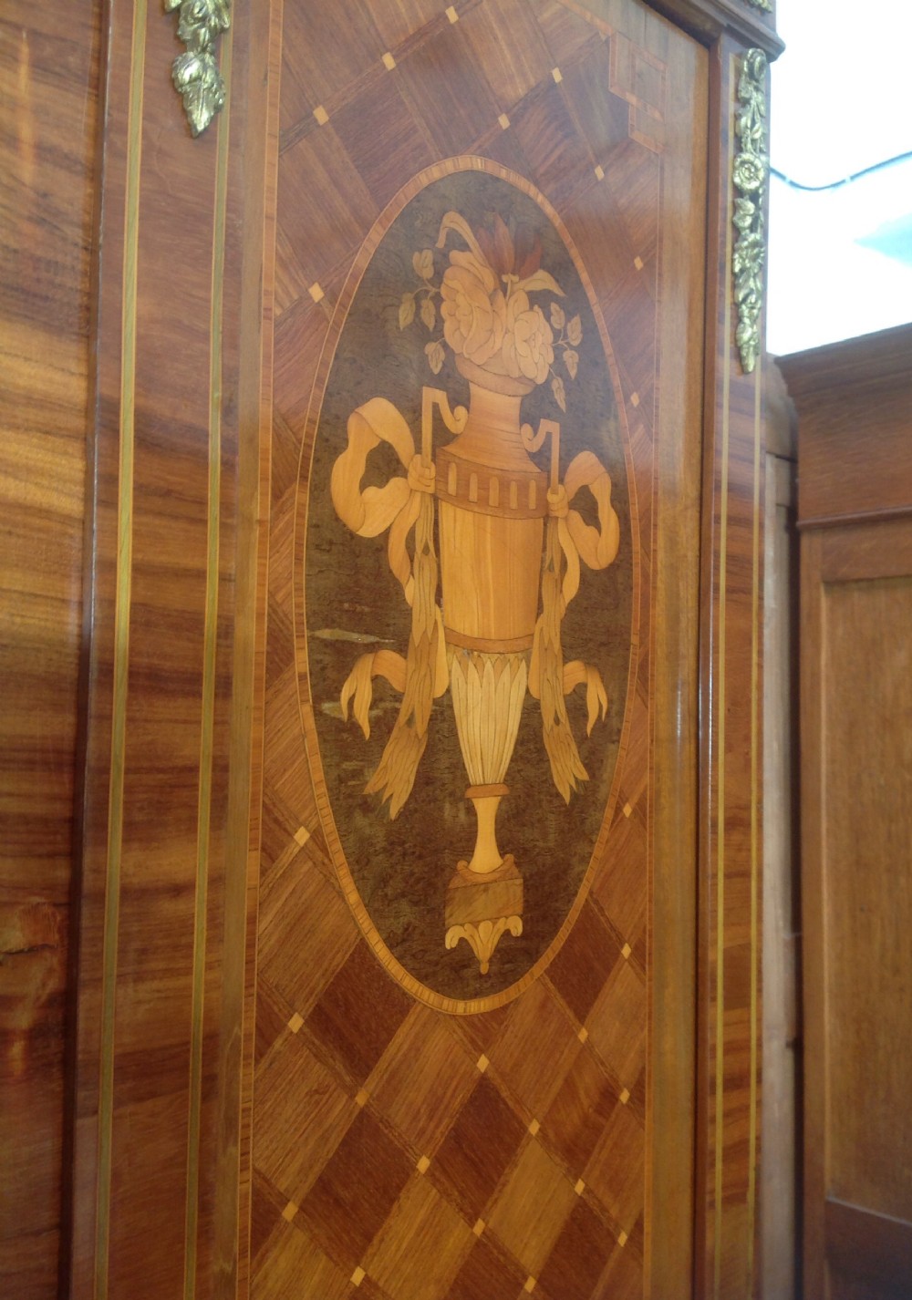STUNNING FRENCH MARQUETRY ARMOIRE View II