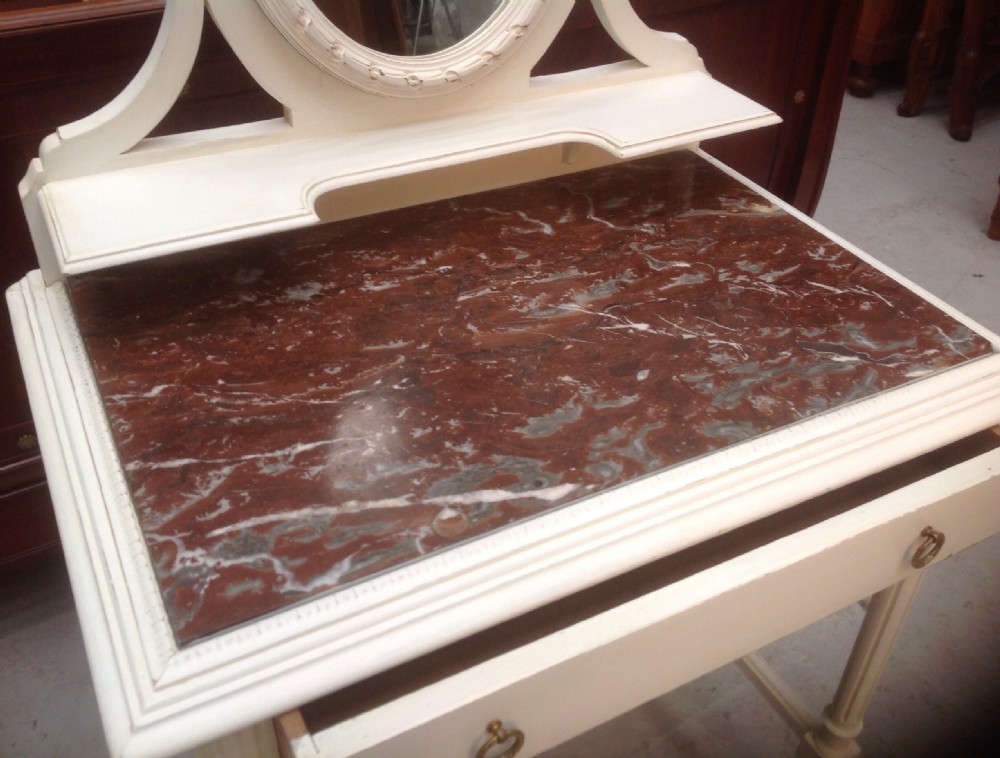PAINTED FRENCH DRESSING TABLE View III