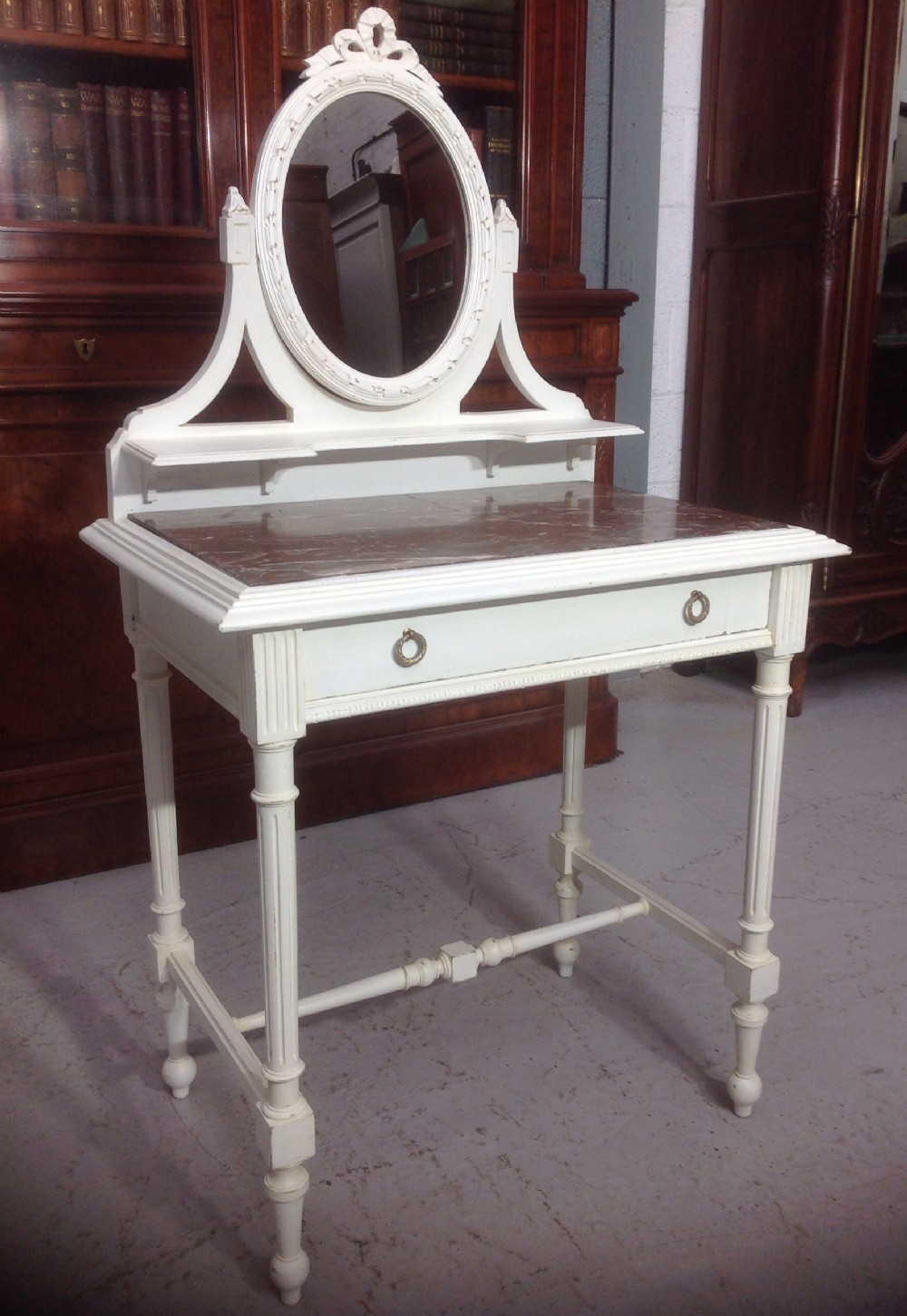 PAINTED FRENCH DRESSING TABLE View V