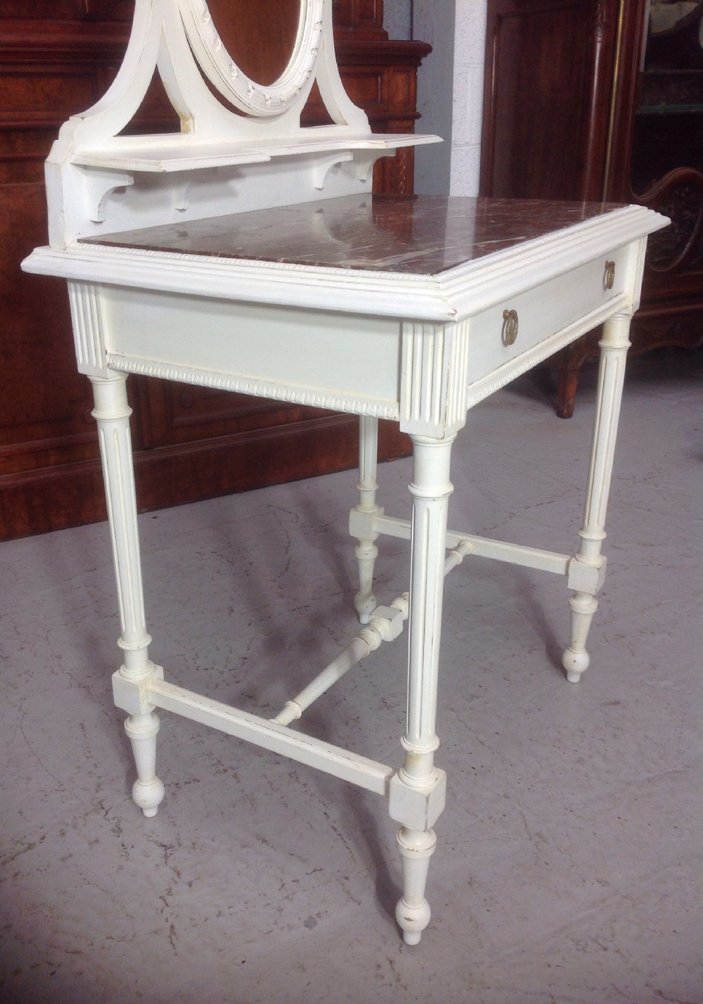 PAINTED FRENCH DRESSING TABLE View VI