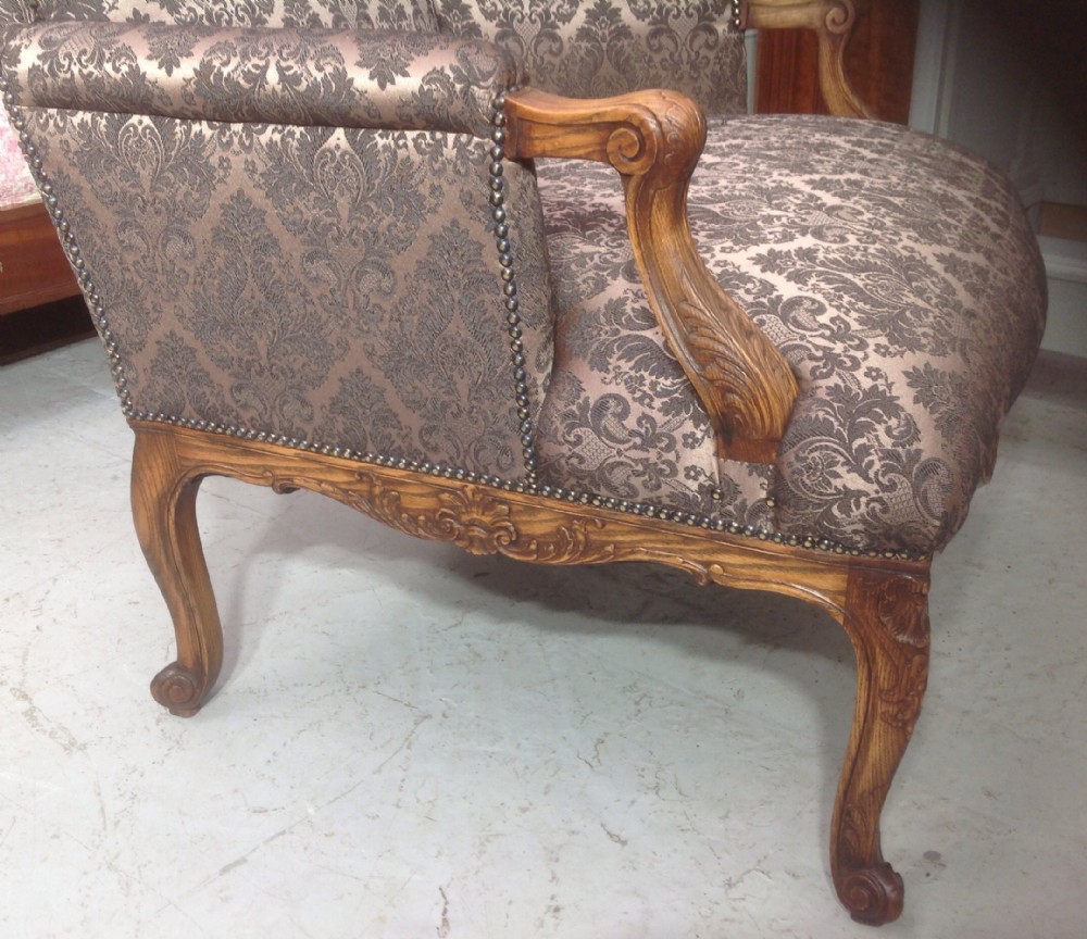 MAGNIFICENT OVERSIZE PAIR OF FRENCH FAUTEUILS  View XII