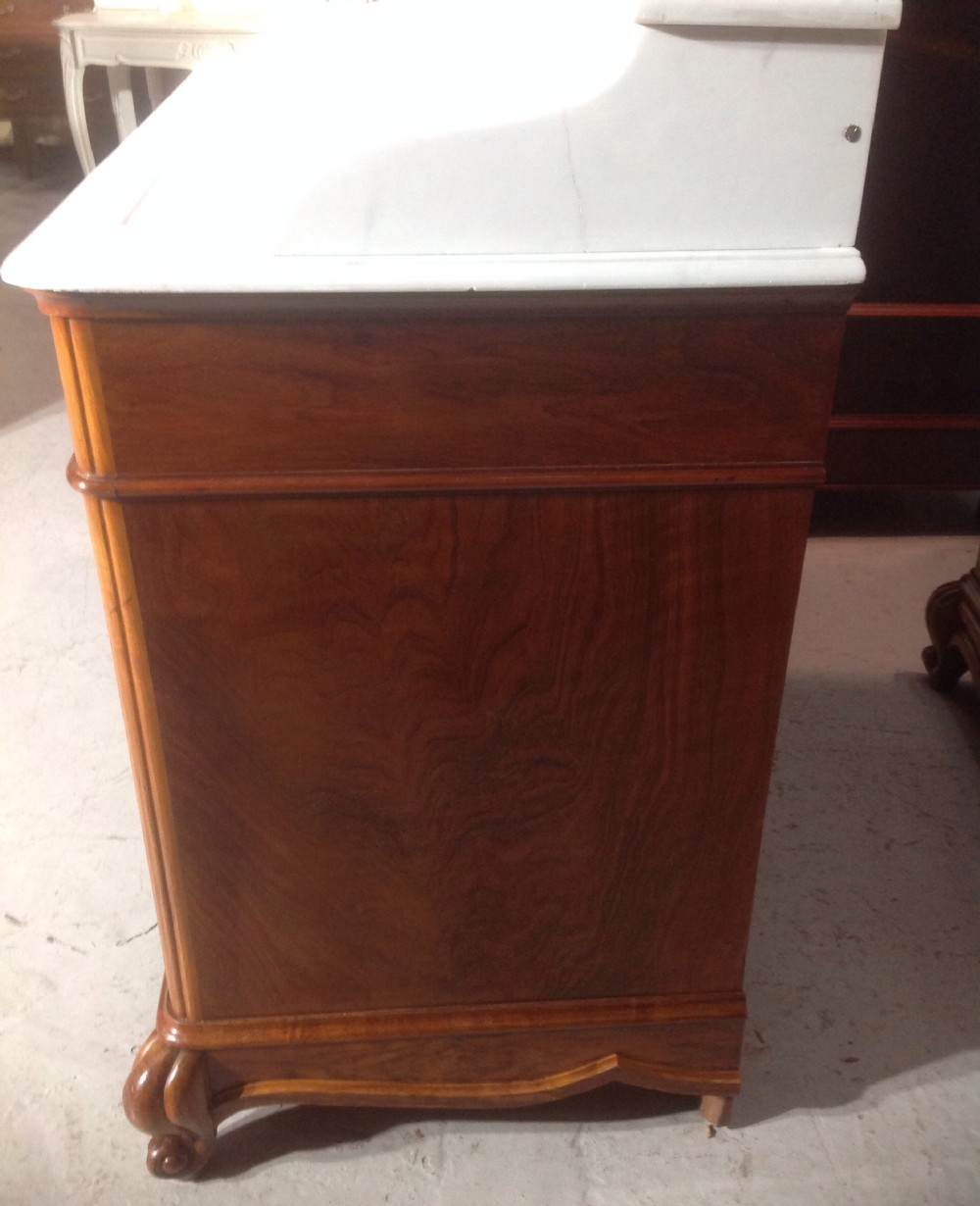 FRENCH WALNUT WASHSTAND  View II